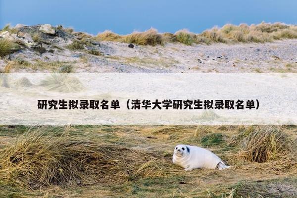 研究生拟录取名单（清华大学研究生拟录取名单）