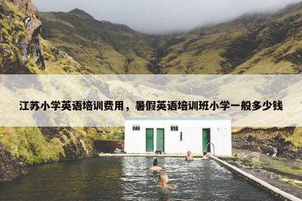 江苏小学英语培训费用，暑假英语培训班小学一般多少钱