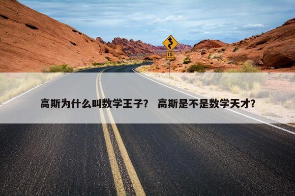 高斯为什么叫数学王子？ 高斯是不是数学天才？