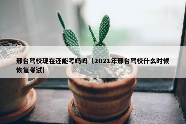 邢台驾校现在还能考吗吗（2021年邢台驾校什么时候恢复考试）
