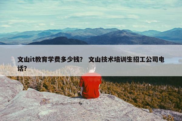 文山it教育学费多少钱？ 文山技术培训生招工公司电话？