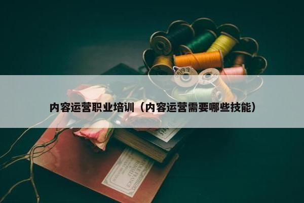 内容运营职业培训（内容运营需要哪些技能）