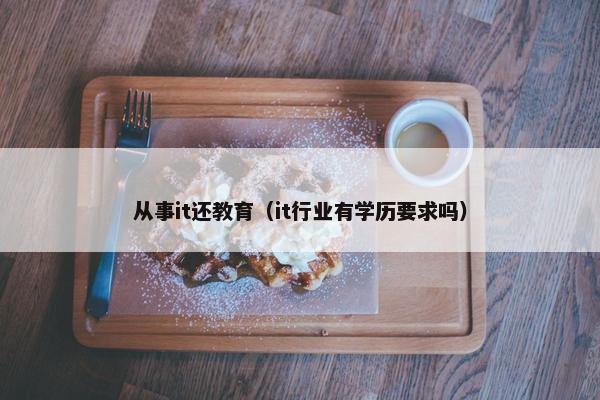 从事it还教育（it行业有学历要求吗）