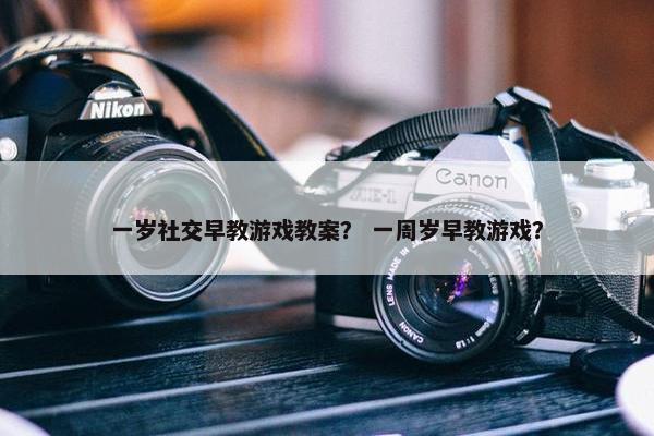 一岁社交早教游戏教案？ 一周岁早教游戏？