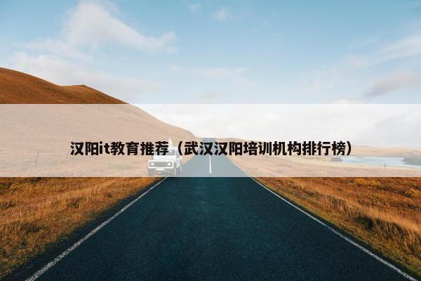 汉阳it教育推荐（武汉汉阳培训机构排行榜）