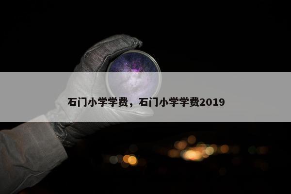 石门小学学费，石门小学学费2019