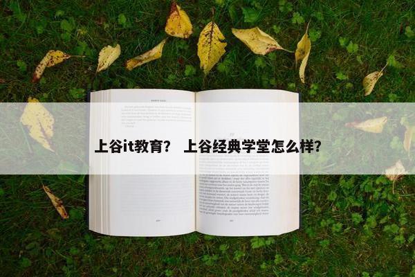上谷it教育？ 上谷经典学堂怎么样？