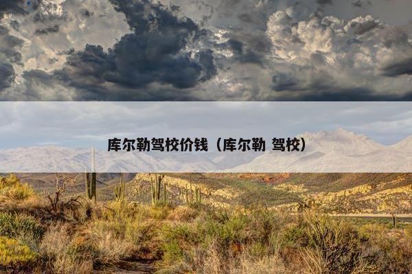 库尔勒驾校价钱（库尔勒 驾校）