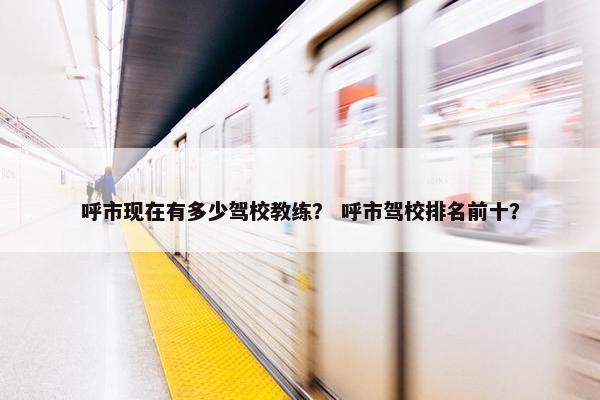 呼市现在有多少驾校教练？ 呼市驾校排名前十？