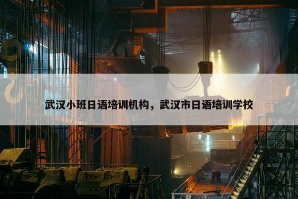 武汉小班日语培训机构，武汉市日语培训学校