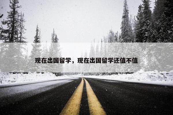 现在出国留学，现在出国留学还值不值