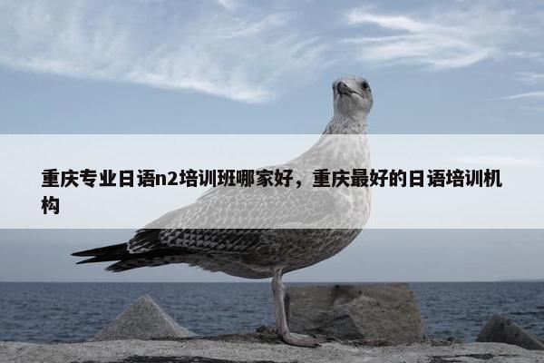 重庆专业日语n2培训班哪家好，重庆最好的日语培训机构