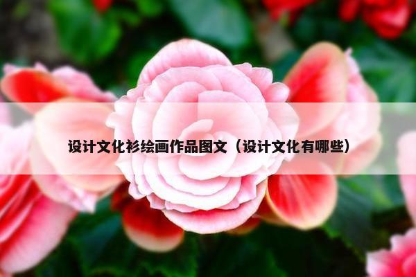 设计文化衫绘画作品图文（设计文化有哪些）