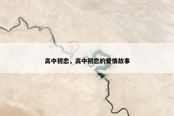 高中初恋，高中初恋的爱情故事