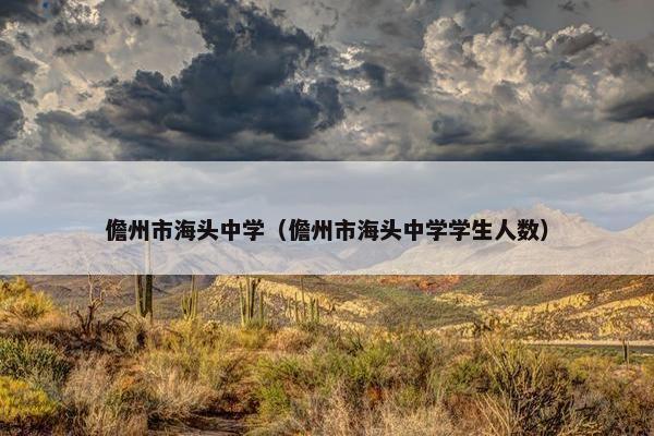 儋州市海头中学（儋州市海头中学学生人数）