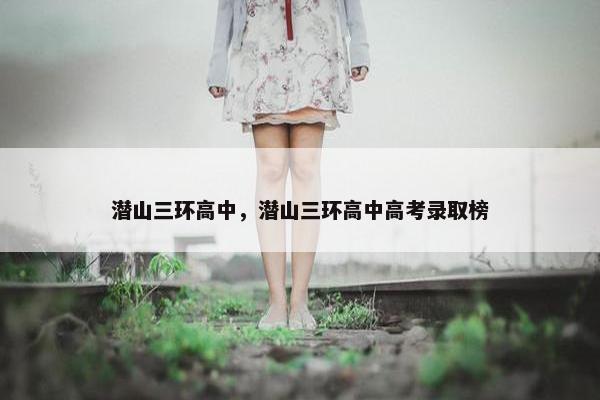 潜山三环高中，潜山三环高中高考录取榜