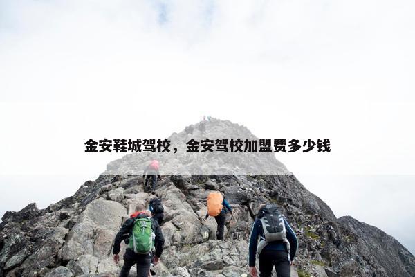 金安鞋城驾校，金安驾校加盟费多少钱