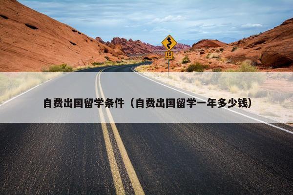 自费出国留学条件（自费出国留学一年多少钱）