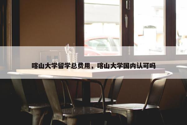 喀山大学留学总费用，喀山大学国内认可吗