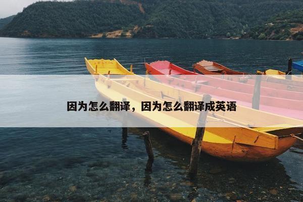 因为怎么翻译，因为怎么翻译成英语