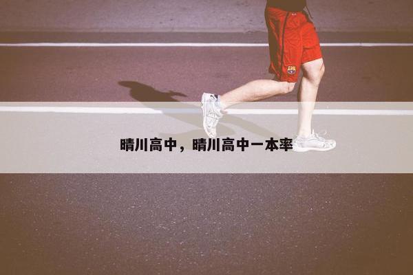 晴川高中，晴川高中一本率