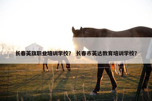 长春英旗职业培训学校？ 长春市英达教育培训学校？