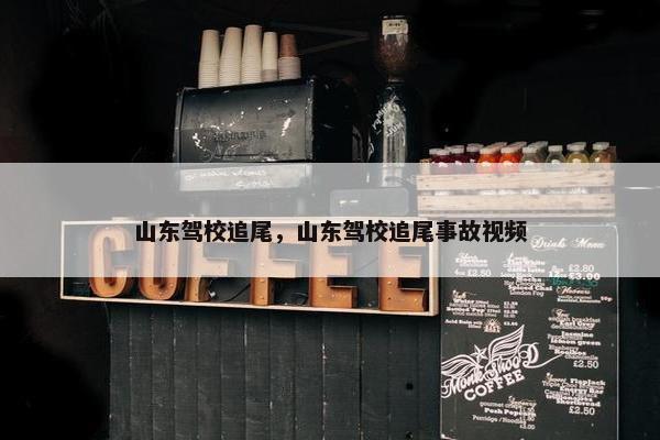 山东驾校追尾，山东驾校追尾事故视频
