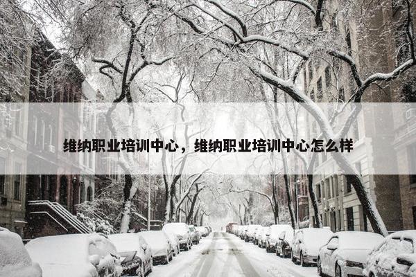 维纳职业培训中心，维纳职业培训中心怎么样